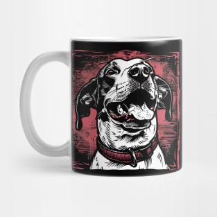 Retro Art Dalmatian dog Dog Lover Mug